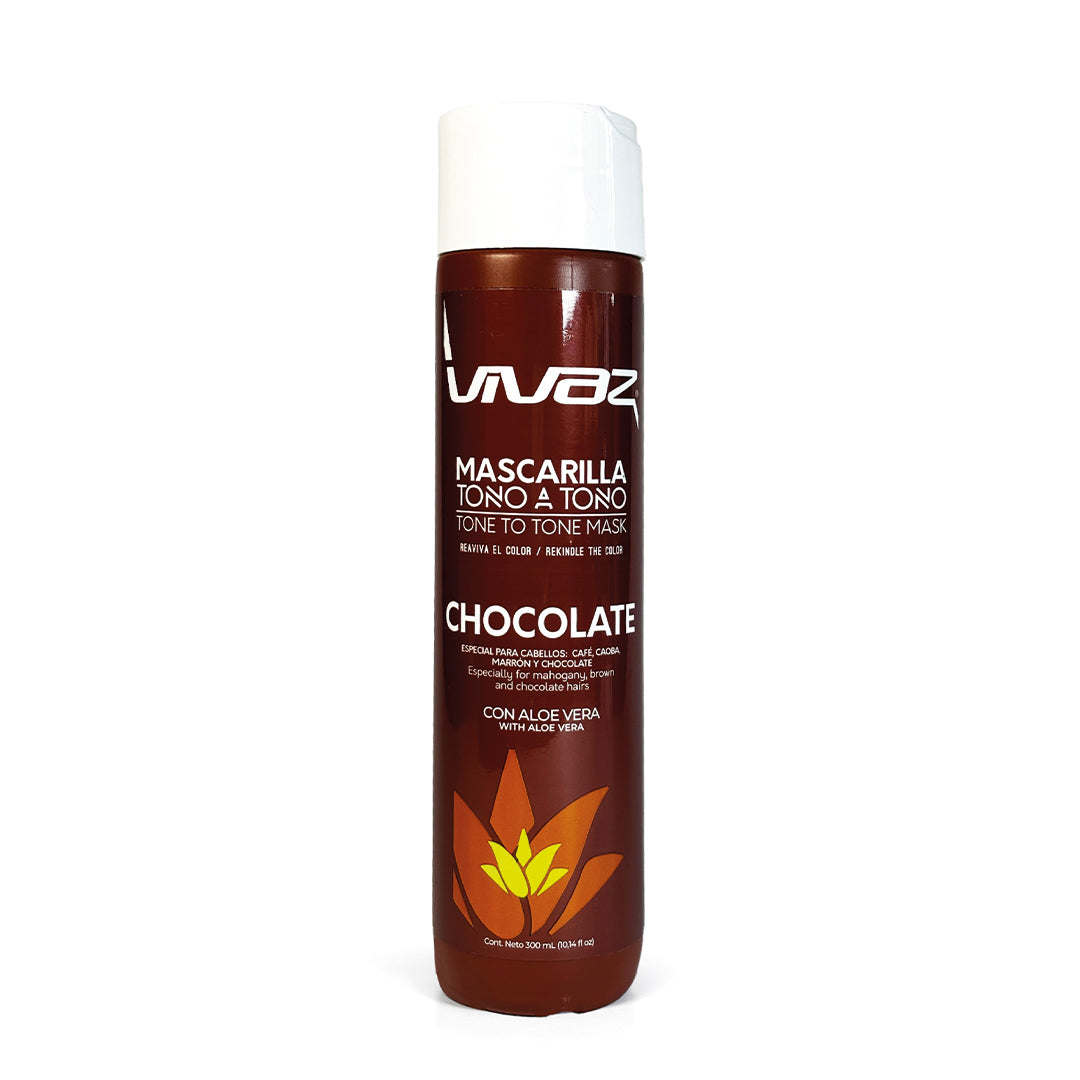 Mascarilla Tono a Tono Chocolate