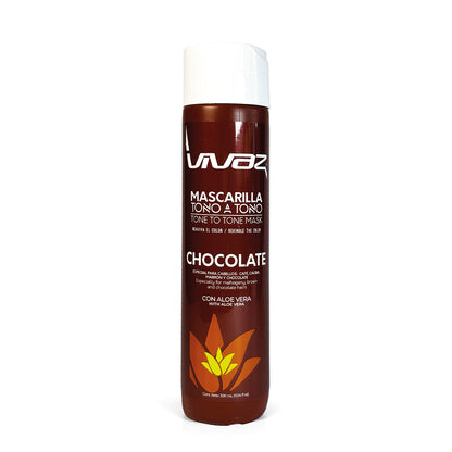Mascarilla Tono a Tono Chocolate