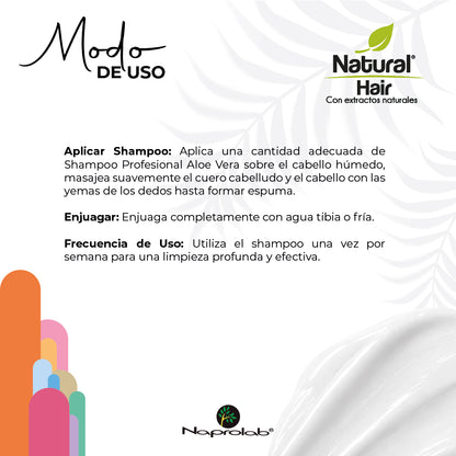 Shampoo Profesional Aloe Vera
