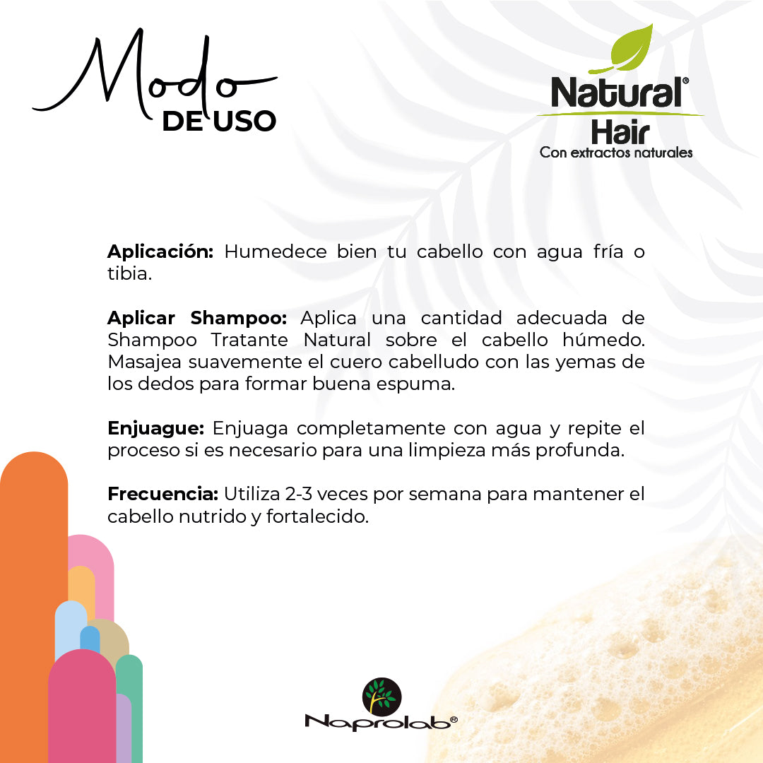 Shampoo Tratante Natural